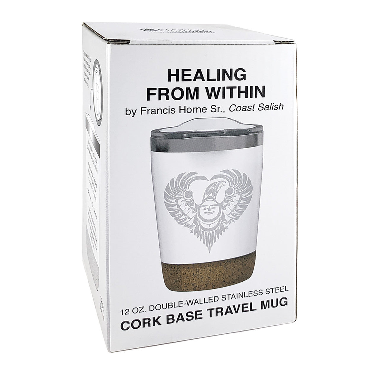 Cork Base Travel Mug Healing From Within