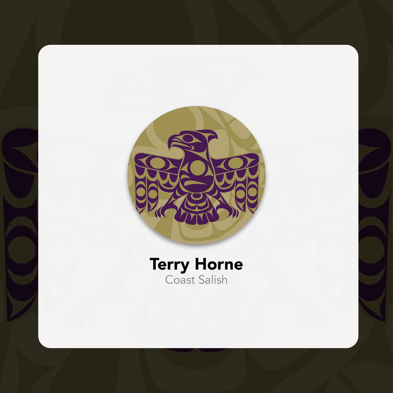 Healing NEcklace Spoqea Eagle by Terry Horne