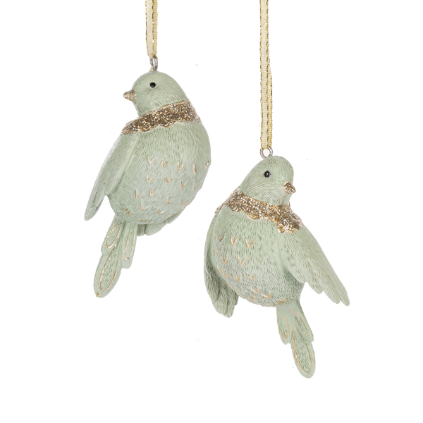 Glittered Bird  Resin