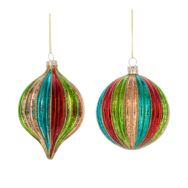 RAINBOW BALL/DROP ORNAMENT