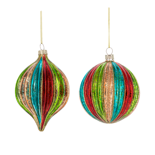 RAINBOW BALL/DROP ORNAMENT