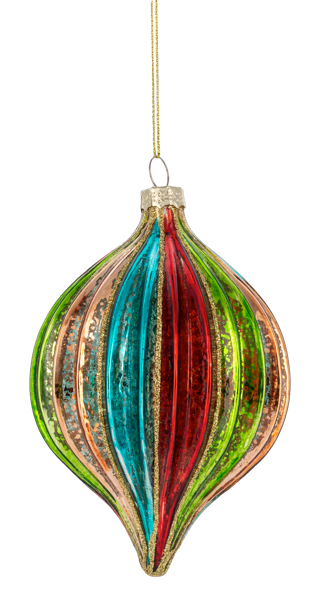 RAINBOW BALL/DROP ORNAMENT