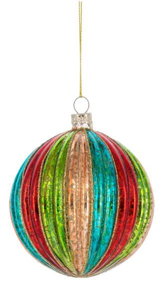 RAINBOW BALL/DROP ORNAMENT