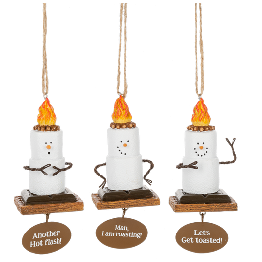 S'More Fire Hat Ornament