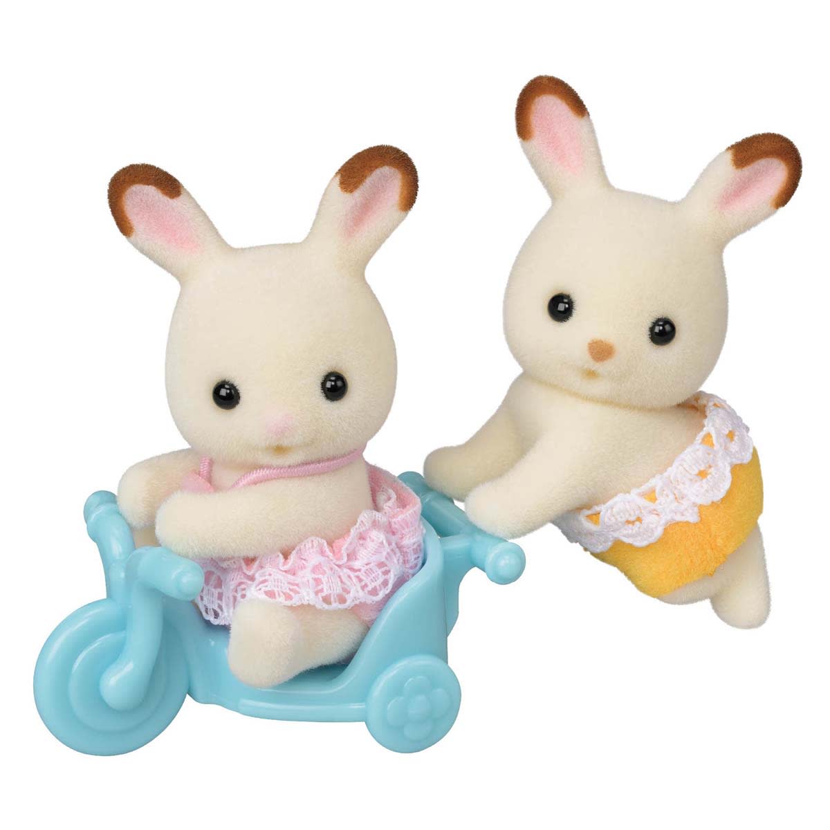 Calico Critters - Chocolate Bunny Rabbit Twin
