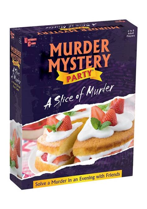 Murder Mystery Party : A Slice Of Murder