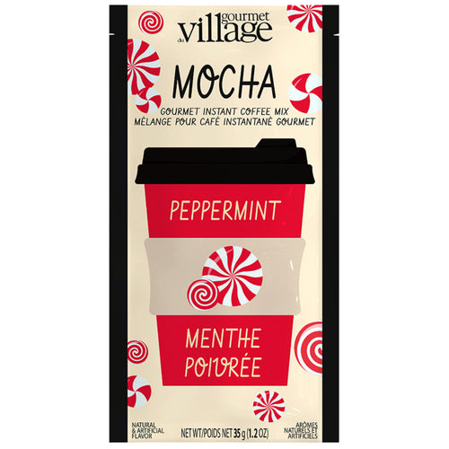 Gourmet Village : Peppermint Mocha Instant Coffee