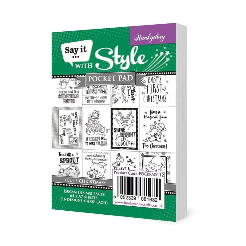 Hunkydory Crafts - Say It With Style Pocket Pad A7