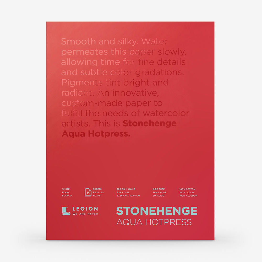Stonehenge : Aqua Watercolour Paper Block 140lb 7x10"