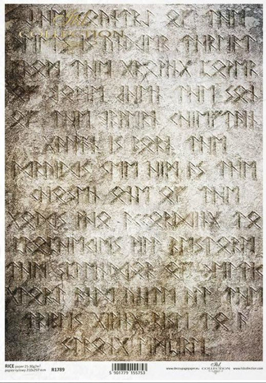 ITD Collection Rune Script A4