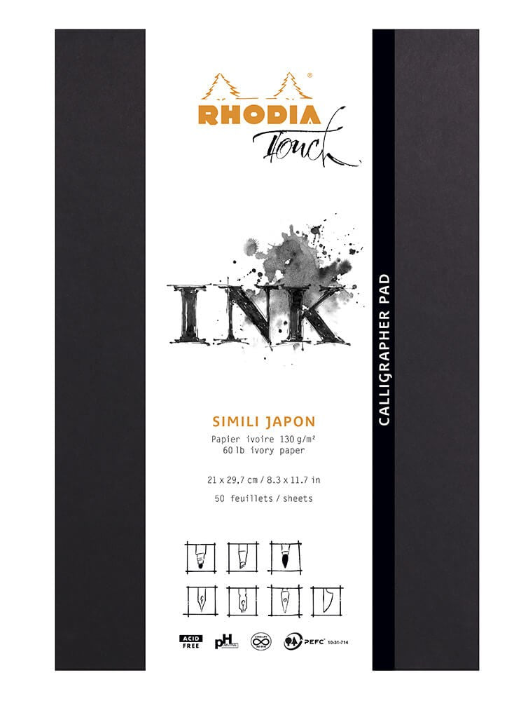 Rhodia Touch Calligrapher Pad 21x29.7 cm
