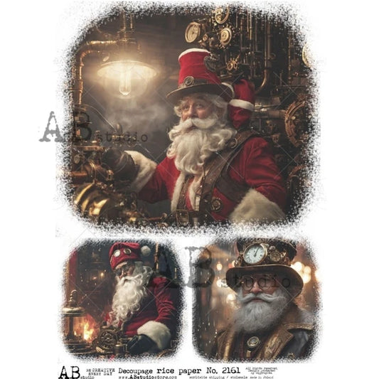 AB Studios - #2161 Steampunk Santa's