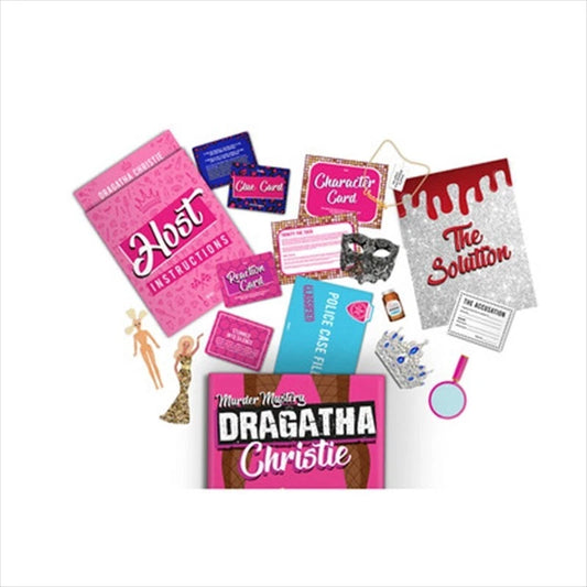 MURDER MYSTERY DRAGATHA CHRISTIE GAME