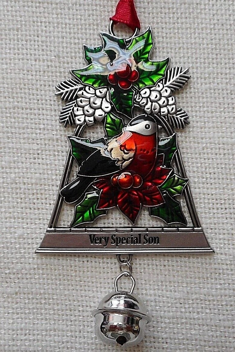 Very Special Son Bell Ornament
