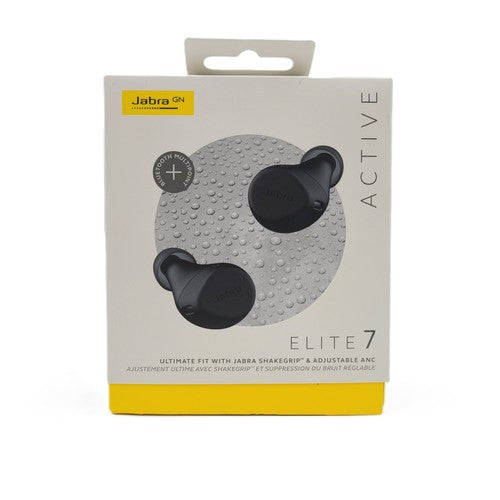 Jabra | Elite 7 Active Noise Cancelling TW Earbuds - Black