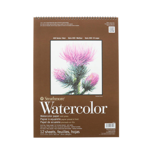 Strathmore Watercolour Paper Pad 11x15"