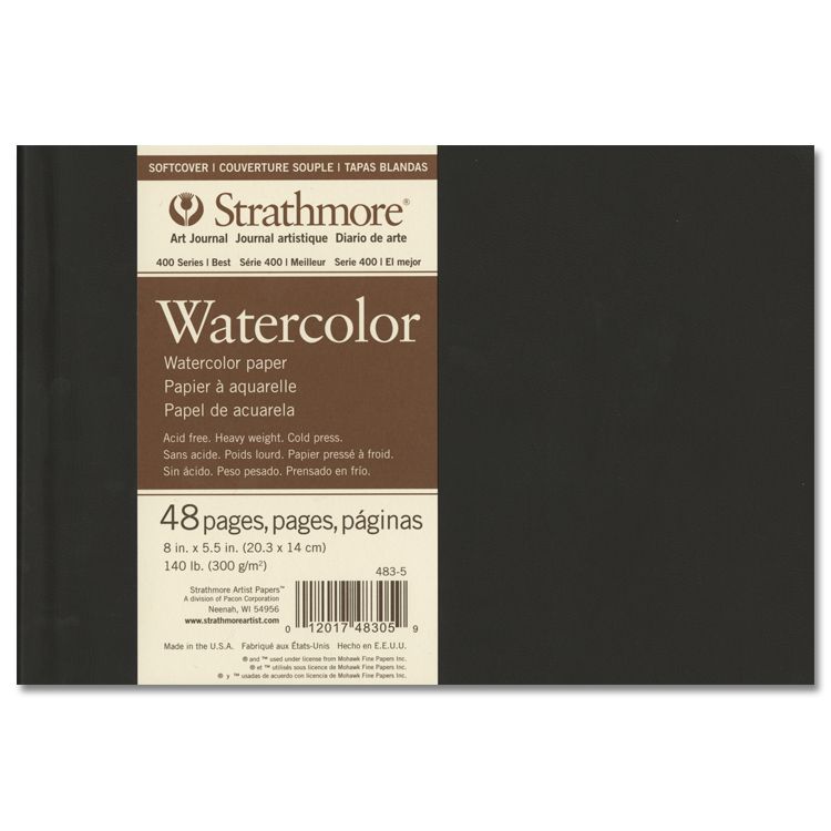 Strathmore Softcover Watercolour Journal 8x7.5"