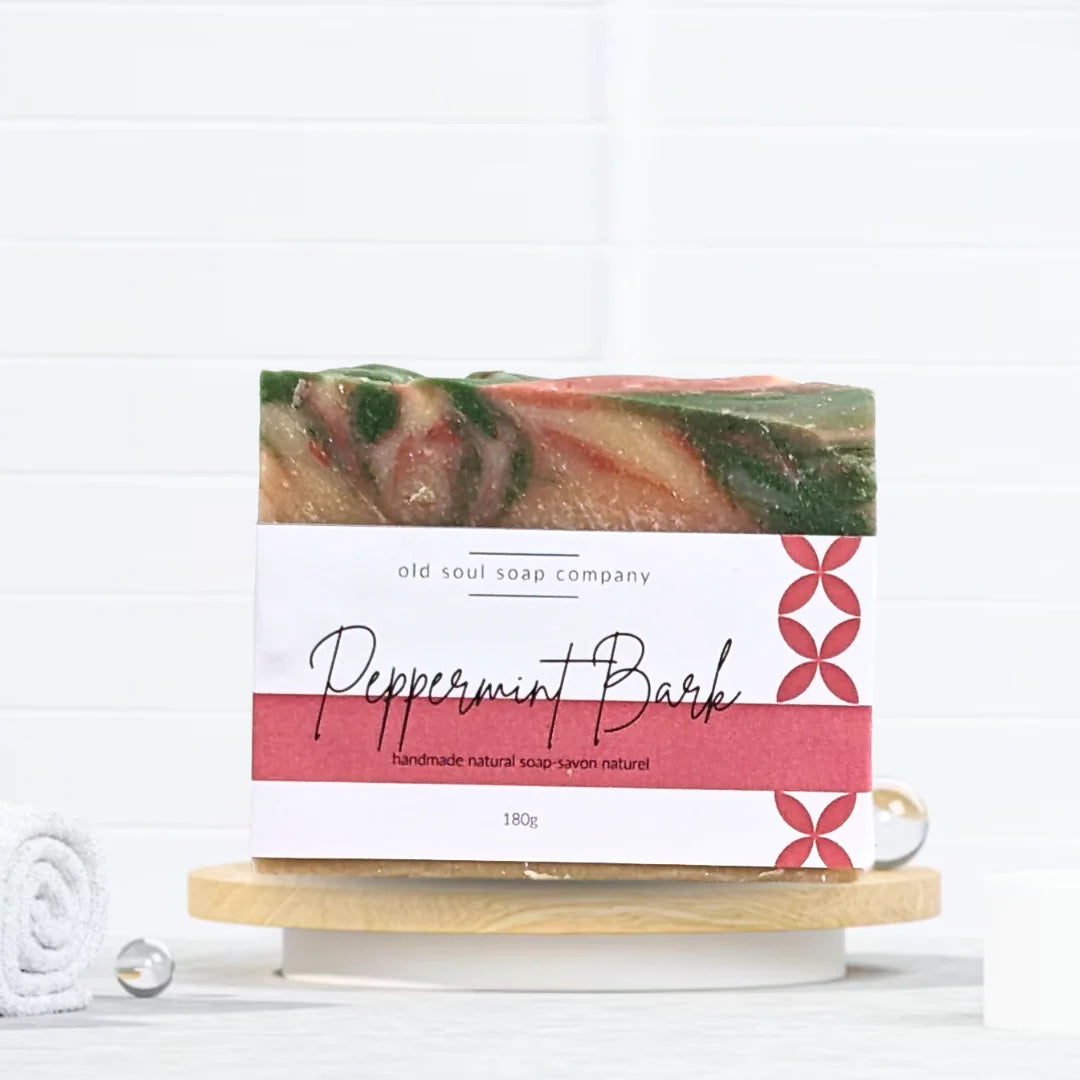 Old Soul Soap Company : Peppermint Bark