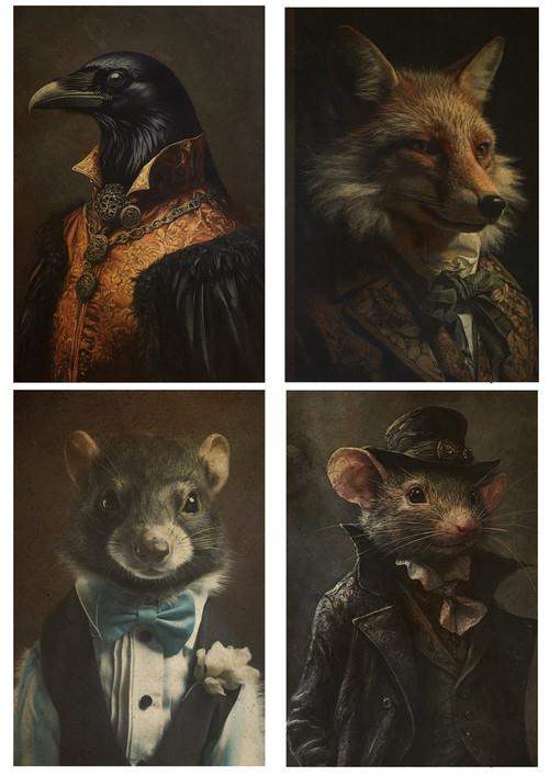 Decoupage Queen - Olga Heldwein - Pet Portraits II A4 & A3
