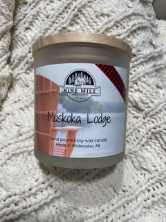 Nine Mile Muskoka Lodge 14 oz Candle