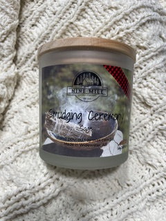 Nine Mile Smudging Ceremony 14 oz CAndle