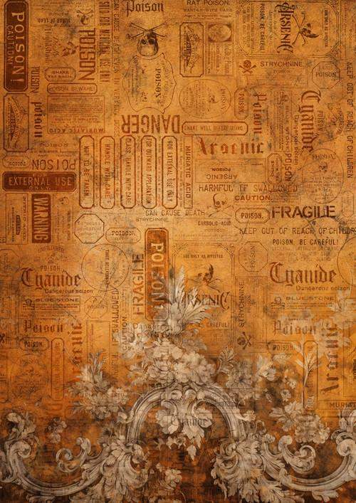Decoupage Queen - Olga Heldwein - What's Your Poison A4 & A3