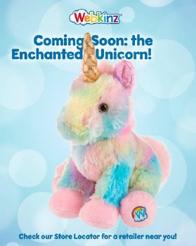 Webkinz Enchanted Unicorn plush