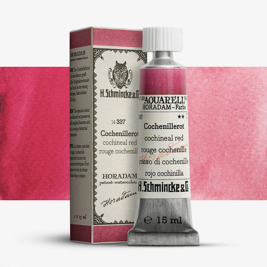 Schminke Horadam Watercolour Paint : Retro Colour - Cochineal Red Limited Edition 15ml