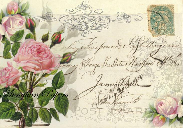 Monahan Papers - Birds, Nests & Florals Papers 11x17"