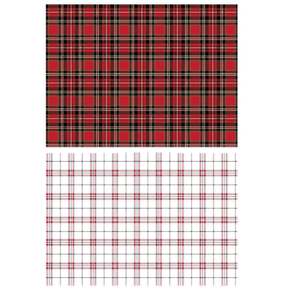 Re-Design With Prima® Decor Transfers – Gingham Red - 23x33"