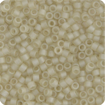 Miyuki Delica 11/0 Transparent Matte Glazed Beads