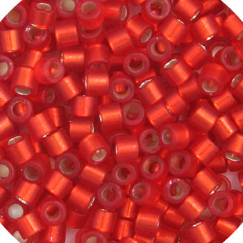 Miyuki Delica 11/0 Semi - Matte Dyed Beads