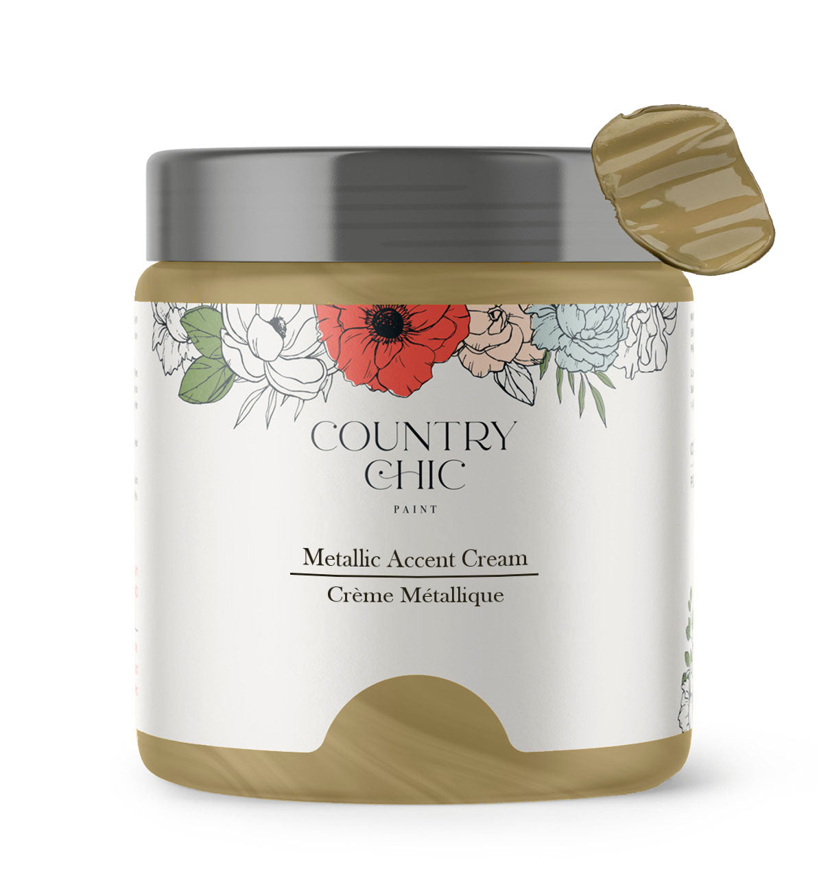 Country Chic - Metallic Cream