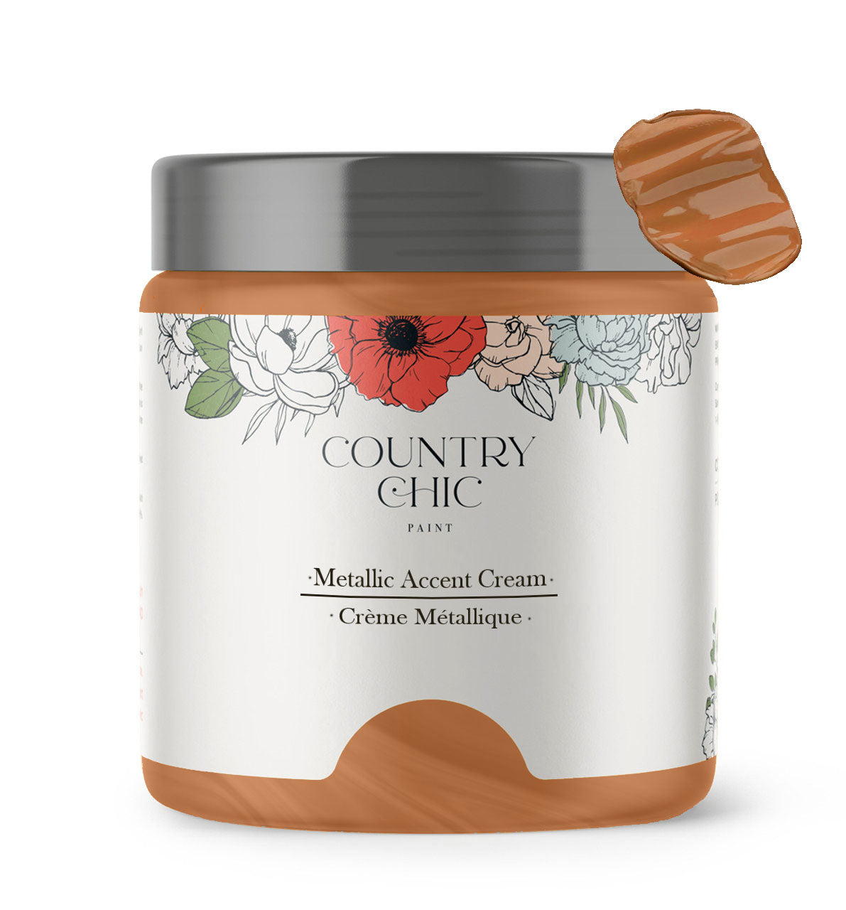 Country Chic - Metallic Cream