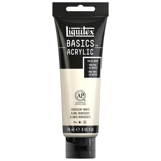 Liquitex Acrylic Paint - Iridescent White