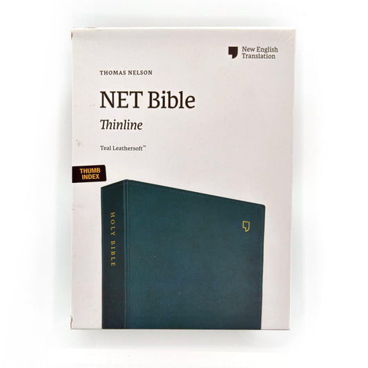 Thomas Nelson NET Bible - Teal Leathersoft