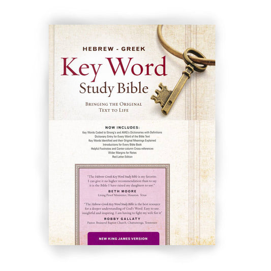 Key Word Study Bible - New King James Version