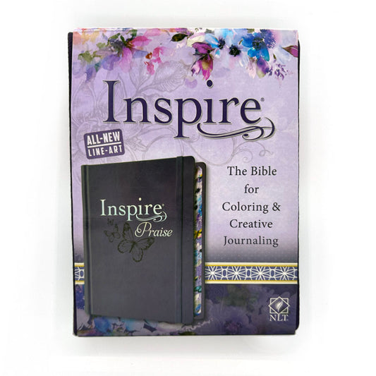 Inspire Journaling Bible - New Living Translation - Hardcover