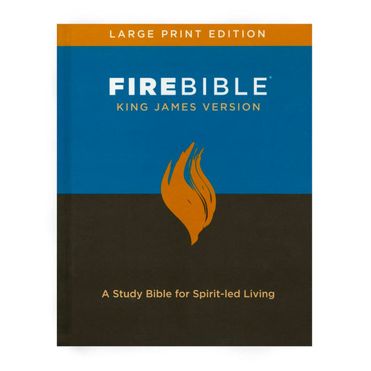 Fire Bible Large Print Edition - King James Version